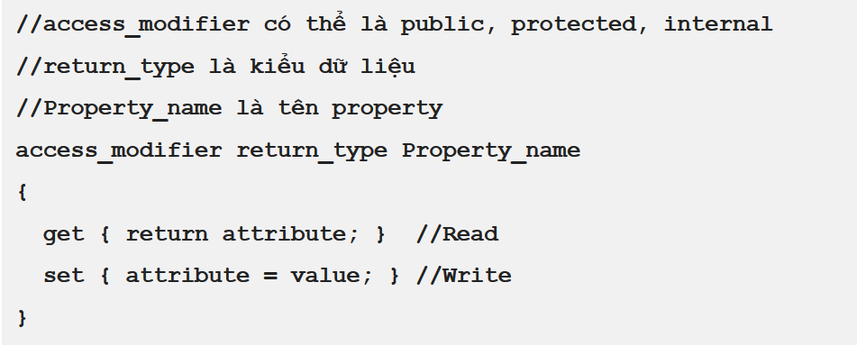 properties va indexers trong c#
